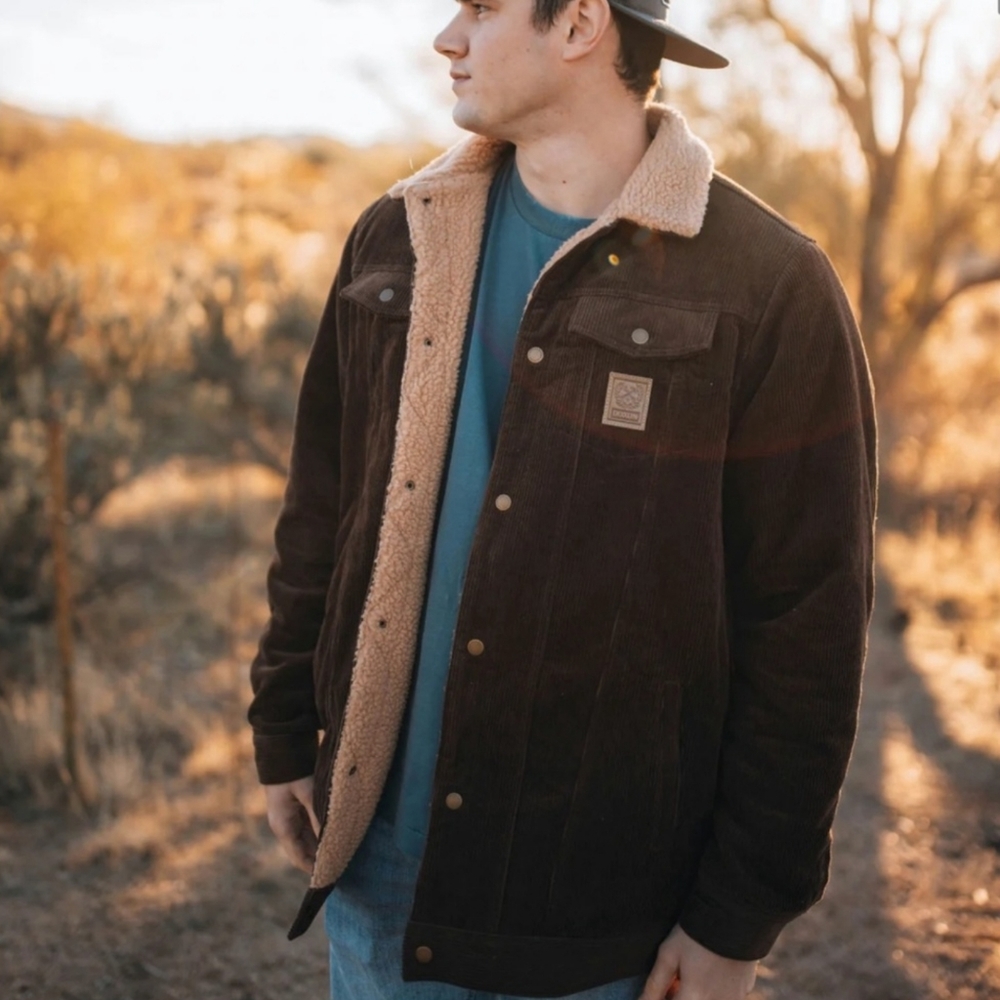 NWT Dixxon Stallion Corduroy Sherpa Lined Jacket Men’s Size 3x